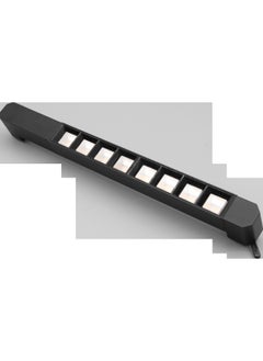 Hummer Movable anti-glare floodlight, 20 cm, black solar  - Image 1