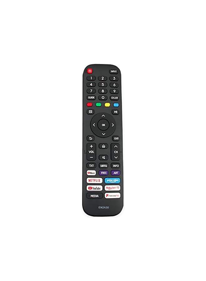 The Bros EN2A30 Replaced Remote Control Compatible with Hisense TV 55A7300F 55A7320F 55A7340F 43A7300F 43A7340F 43A7500F 65A7340F 65AE7210F 43AE7210F 50A7300F 50A7340F - Image 2