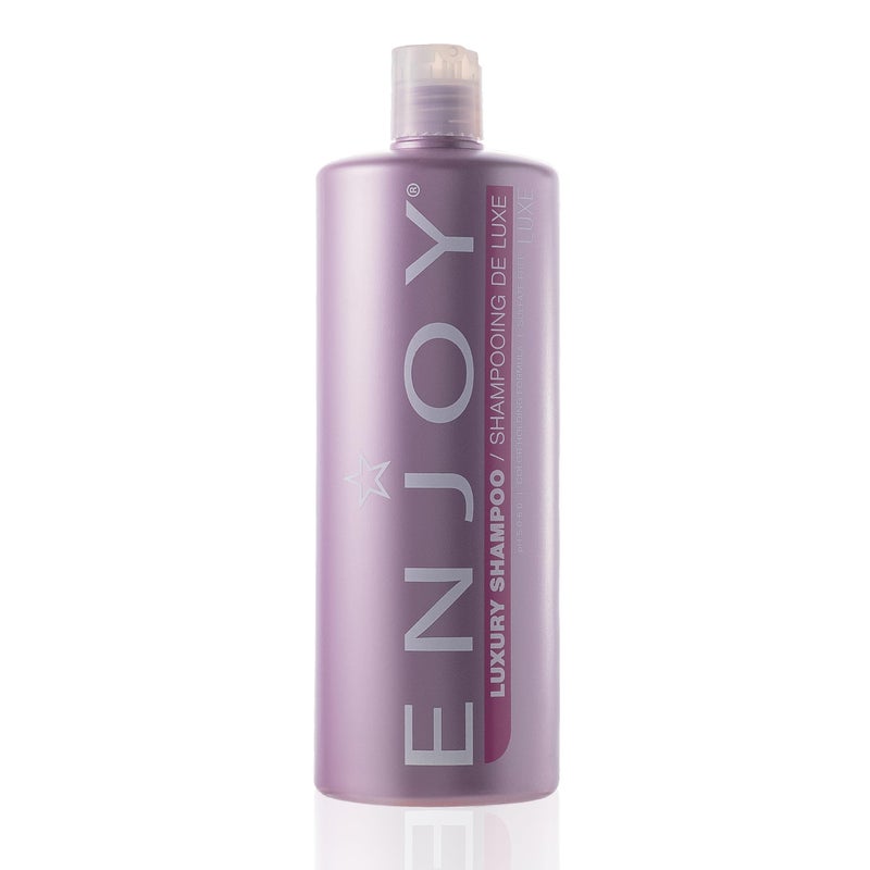 Enjoy Luxury Shampoo - Eliminates Frizz Cleansing Moisturizing Smoothing - Sulfate Free For Thick Coarse or Curly Hair (33.8 Fl Oz) - Image 1