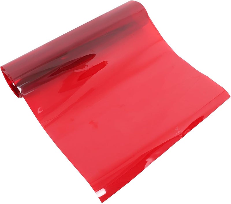 Sunset Ambience Lighting Gel Filter Film Sheet 30x100cm Red Colored Transparency Film for Photo Video Lighting Stage Studio - Image 1
