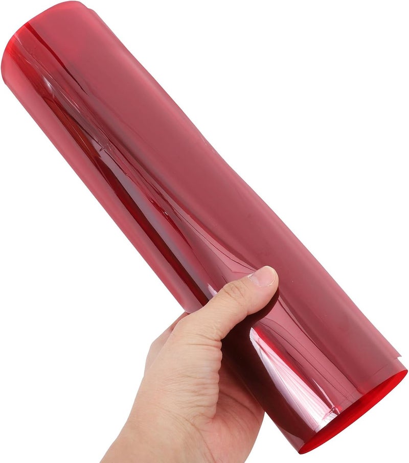 Sunset Ambience Lighting Gel Filter Film Sheet 30x100cm Red Colored Transparency Film for Photo Video Lighting Stage Studio - Image 3