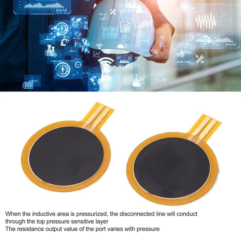 2PCS Thin Film Pressure Sensor | Weather - Protected & Scratch - Proof Force Sensing Resistor 20g - 20kg | Flexible Pressure Sensor for Robotics/Healthcare Devices/Industrial - Image 5