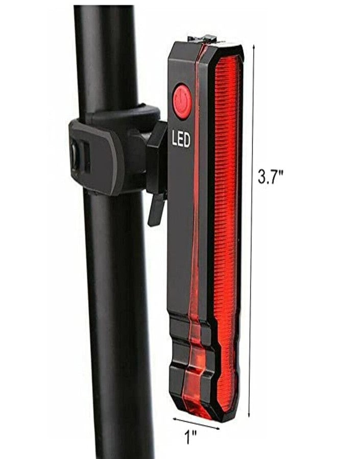 FABSPORTS أضواء ليزرية فاخرة قابلة لإعادة الشحن عبر منفذ USB من فابسبورتس، للدراجات الهوائية، والدراجات البخارية، وألواح التزلج، إلخ. هدية مثالية للأطفال، إكسسوارات لركوب الدراجات، ضوء خلفي آمن للدراجة، عبوة من قطعة واحدة - Image 3