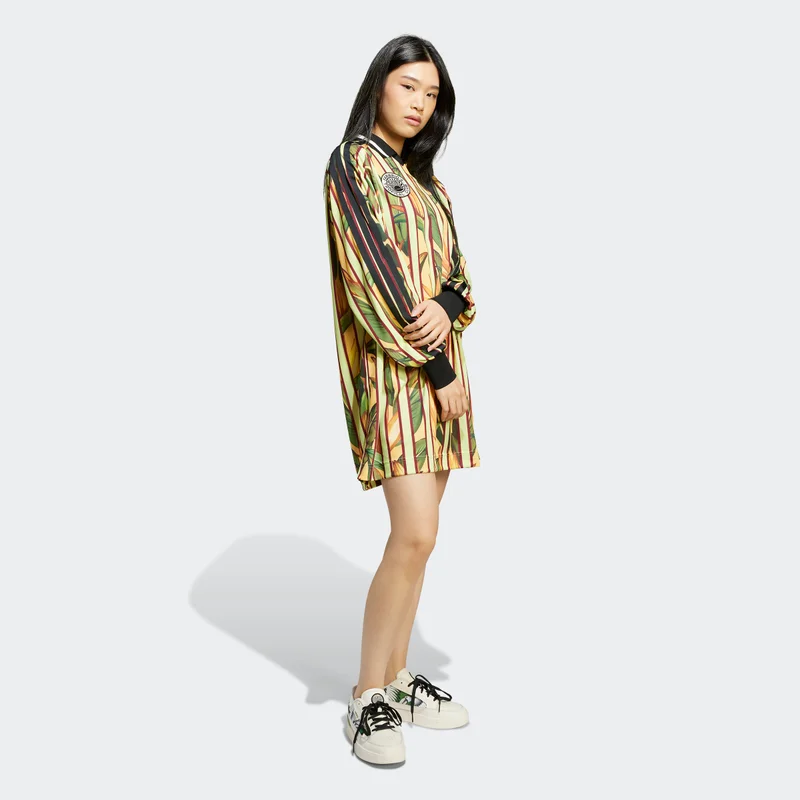 Adidas Botanical Print Mini Dress