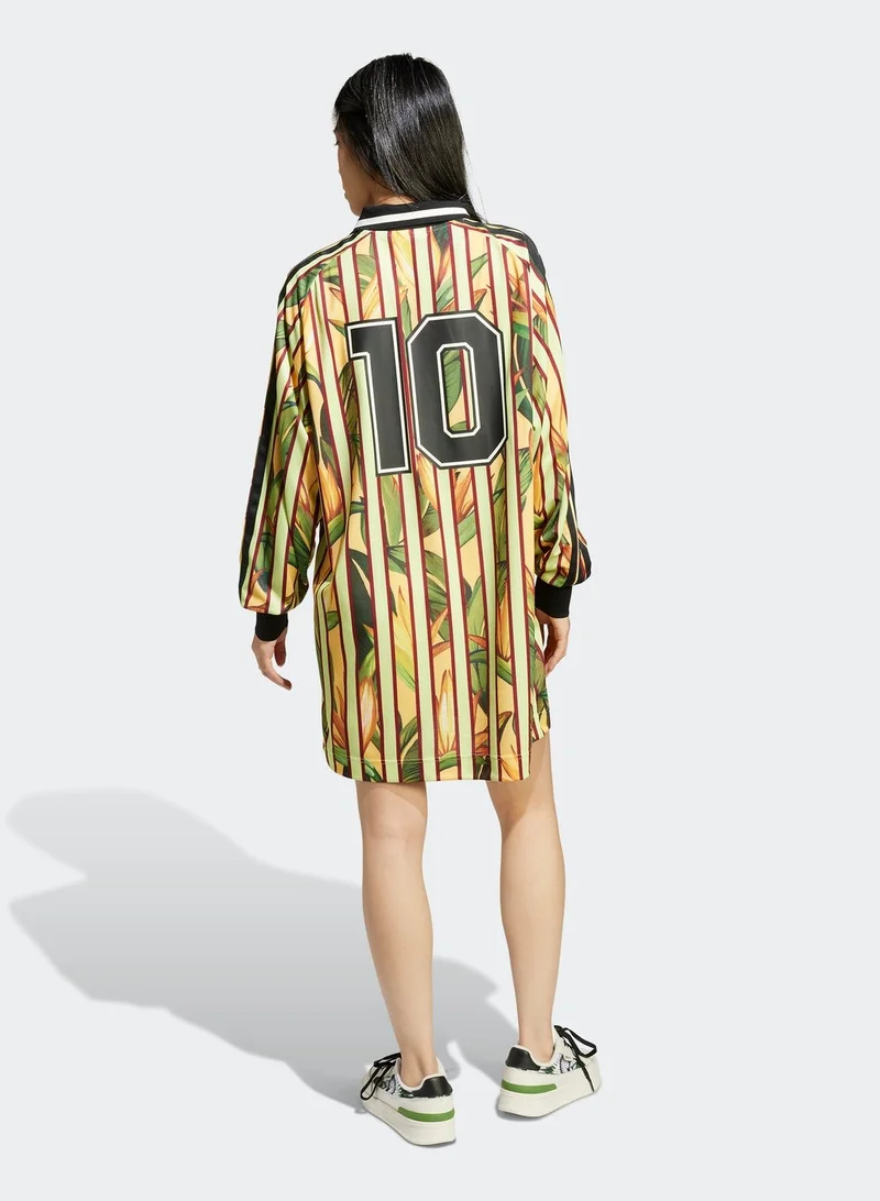 Adidas Botanical Print Mini Dress