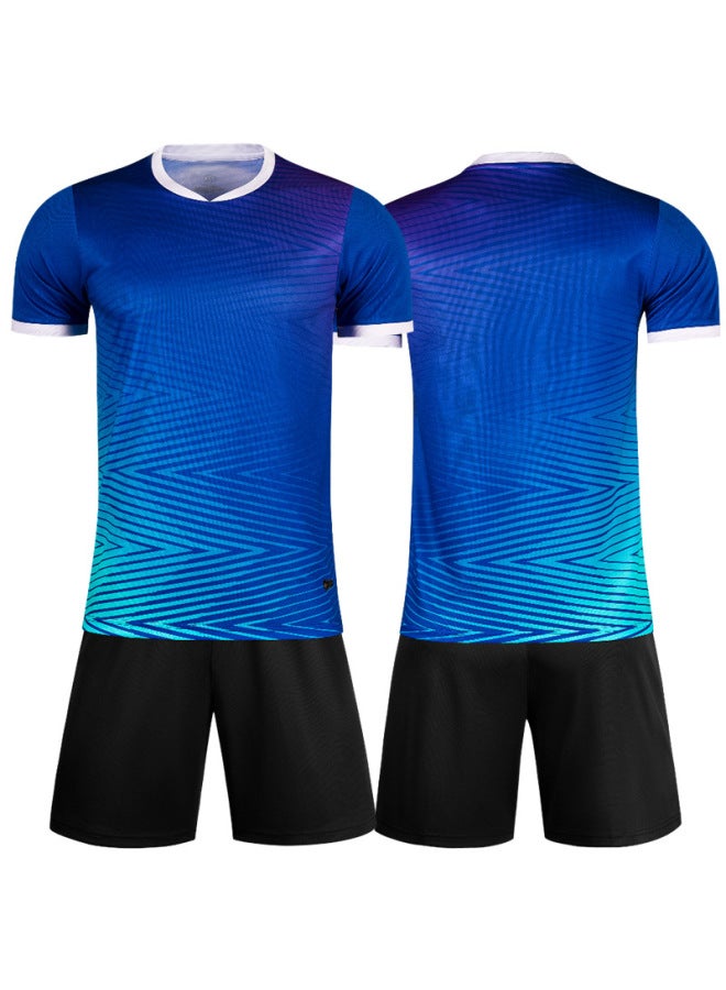 Football Uniforms For Children/adults, Competition Training Team Uniforms, Sports Clothing, Summer Short-sleeved Jerseys With Printing