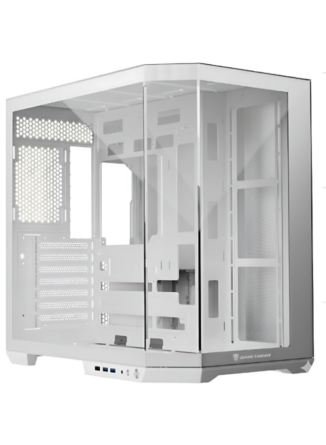 جانغل كيس احترافي Jungle Leopard AS-01 Galaxy يأتي مع 4 مراوح لون أبيض - Image 4