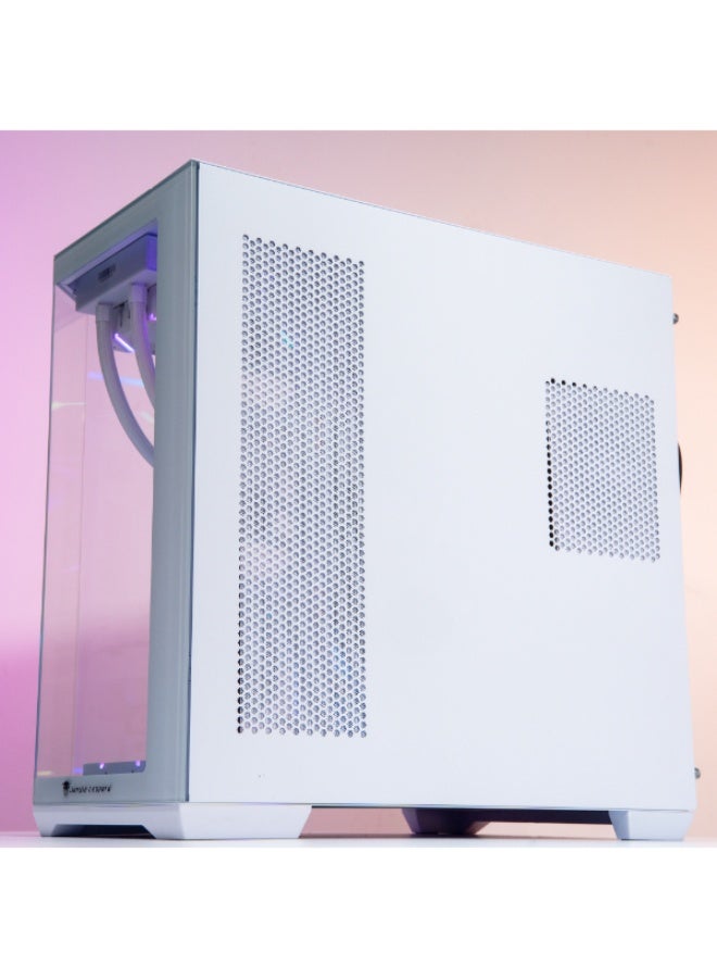 جانغل كيس احترافي Jungle Leopard AS-01 Galaxy يأتي مع 4 مراوح لون أبيض - Image 2