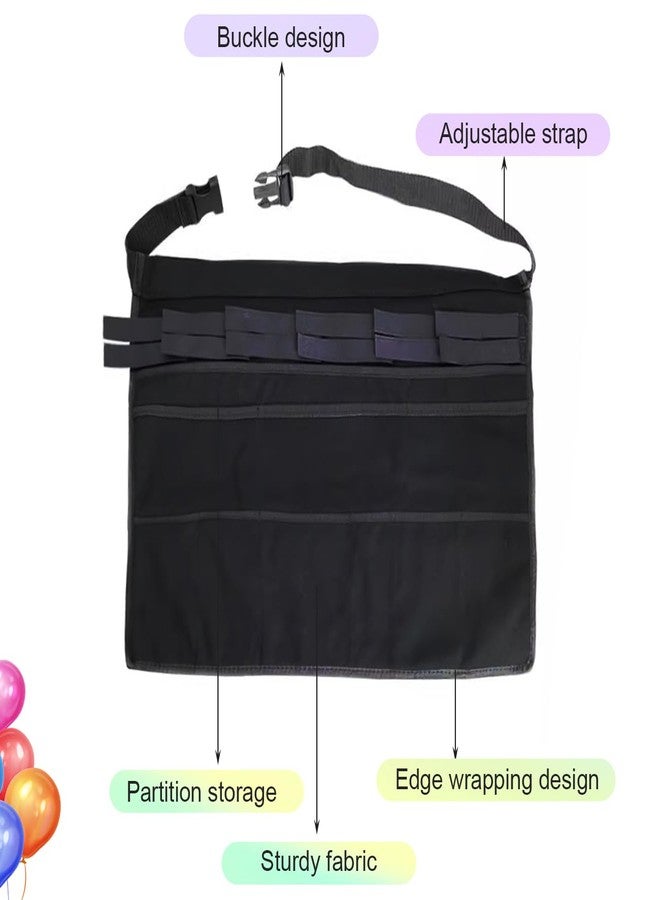 EHERDM Multi-pocket Balloon Organizer Bag Portable Workbag Multifunctional Balloon Tool for Clown Balloon Entertainer Balloon Twister Apron - Image 3