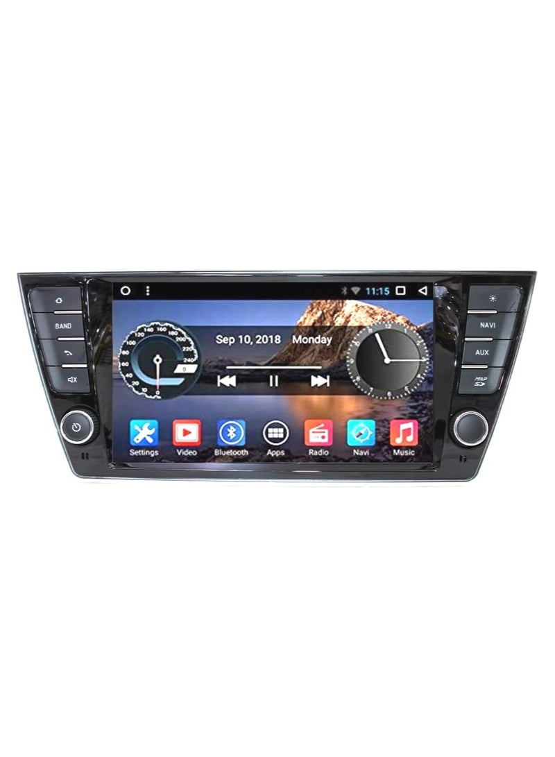 WINCA Android 8” Car Stereo GPS Navigation for Skoda Fabia, 2015, 2016, 2017 Capacitive Screen Ram 1GB+16GB Car Radio Support Screen Wi-Fi GPS Bluetooth - Image 1