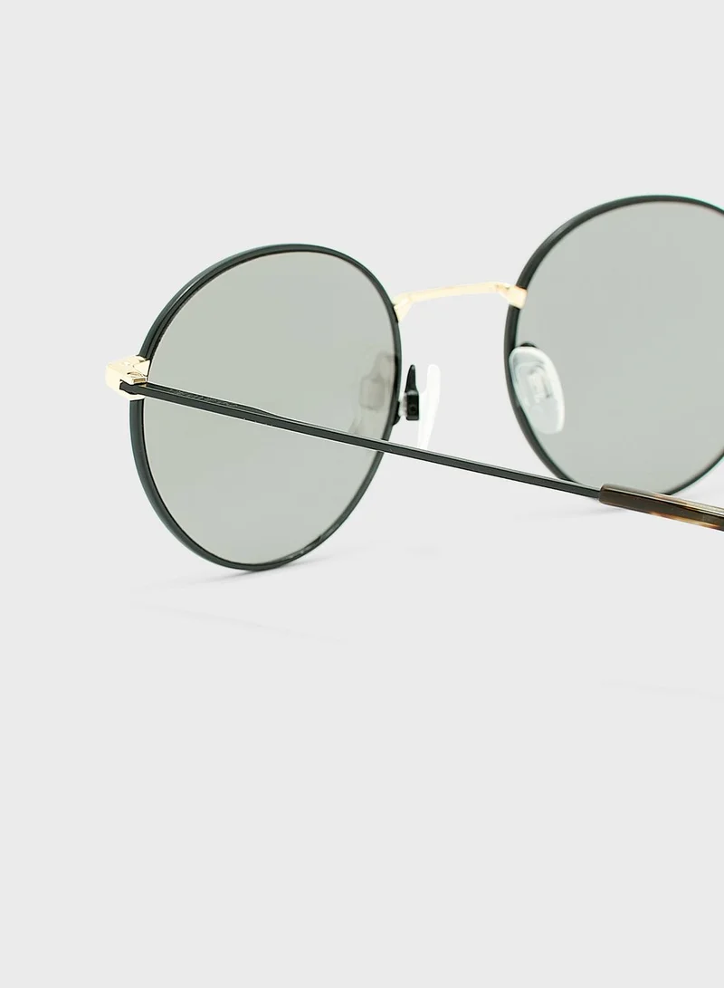 CALVIN KLEIN Aviator Sunglasses