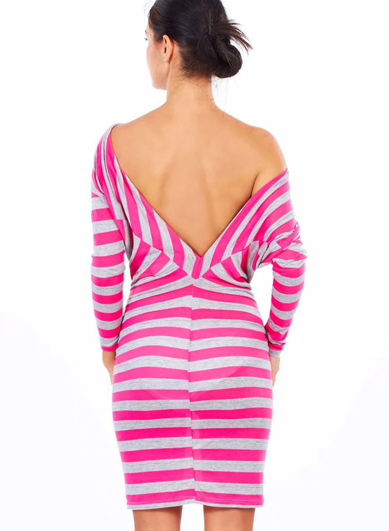 Ginger Bodycon Casual Dress