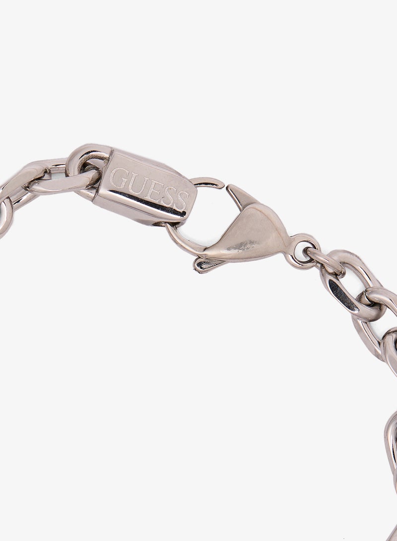 GUESS Silver Chain Link Bracelet - Image 3