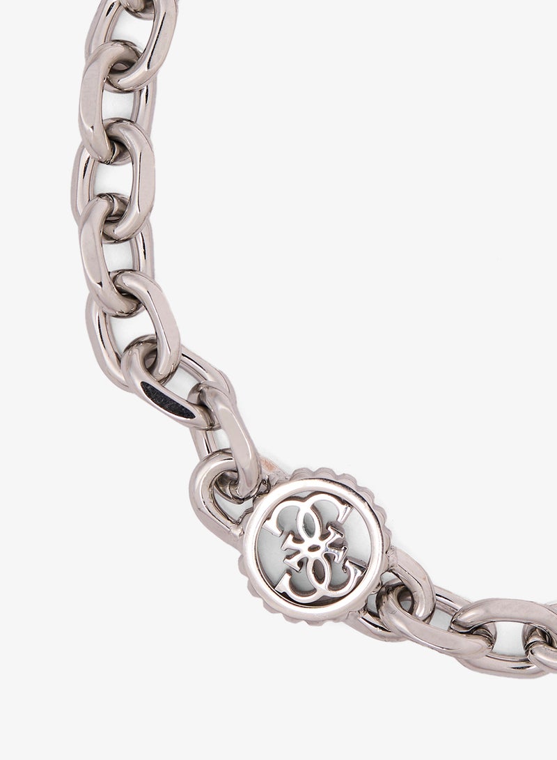 GUESS Silver Chain Link Bracelet - Image 2