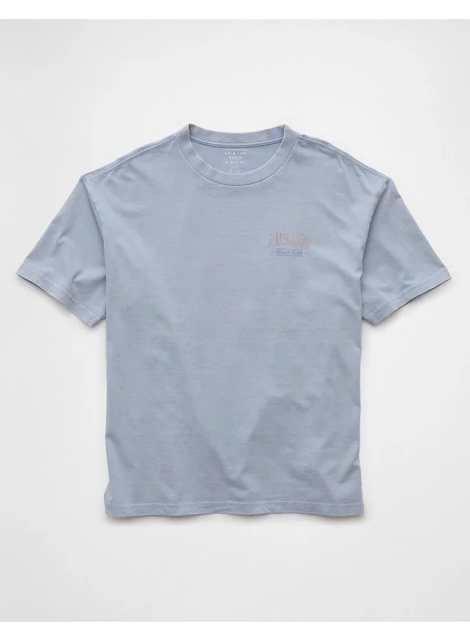 American Eagle AE Boxy Destination Graphic T-Shirt