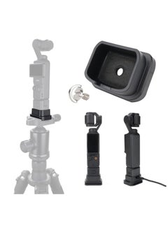 KASTWAVE Silicone Non-Slip Base Support Base with Arca Swiss Interface for DJI Osmo Pocket 3, Silicone Non-Slip Desktop Mount, Osmo Pocket 3 Accessories, Inner softsponge Protection Accessories  - Image 1