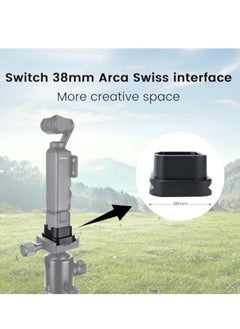 KASTWAVE Silicone Non-Slip Base Support Base with Arca Swiss Interface for DJI Osmo Pocket 3, Silicone Non-Slip Desktop Mount, Osmo Pocket 3 Accessories, Inner softsponge Protection Accessories  - Image 4