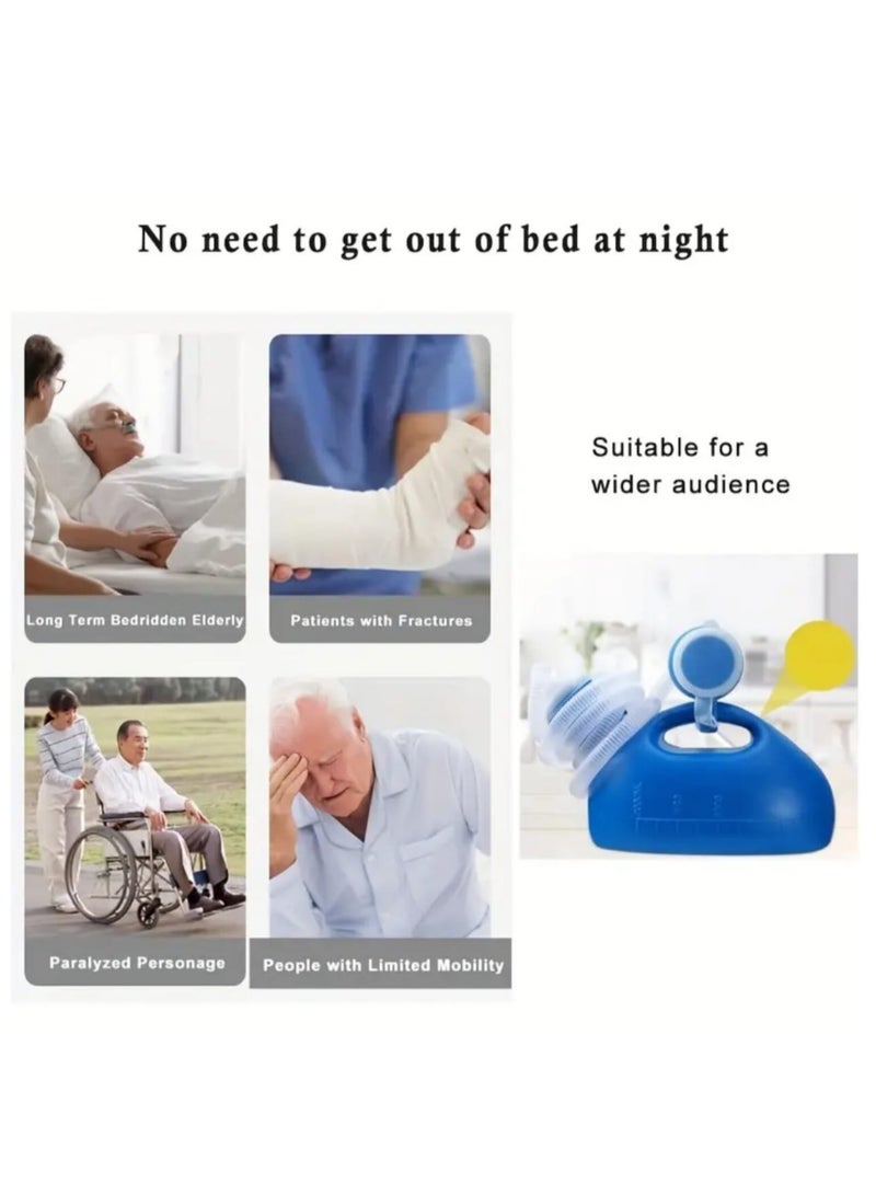 Portable Urinal for Senior Care, Hospital Use and Travel Purposes - Image 2