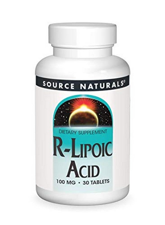 Source Naturals R Lipoic Acid 100Mg 30 Tablets - Image 1