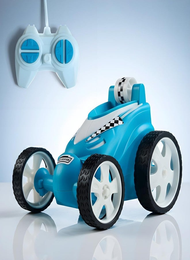 SMART BOY 360° Rechargeable Stunt Car - High-Speed Spinning Action, Extreme Stunts, USB Charging - RC Toy for Kids High-Speed,” “Extreme Stunts” (368 - Blue) - Image 1