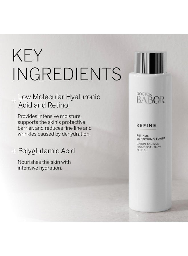 بابور تونر R Babor Refine Retinol Smoothing، تونر للسفر للوجه، مرطب ويقلل التجاعيد والاحمرار والبقع، 1 أونصة
