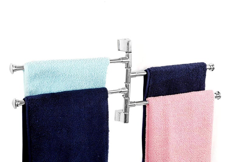 Filox Stainless Steel Towel Rack Arms for Kitchen and Bathroom Accessories (4 Arm) - Image 2