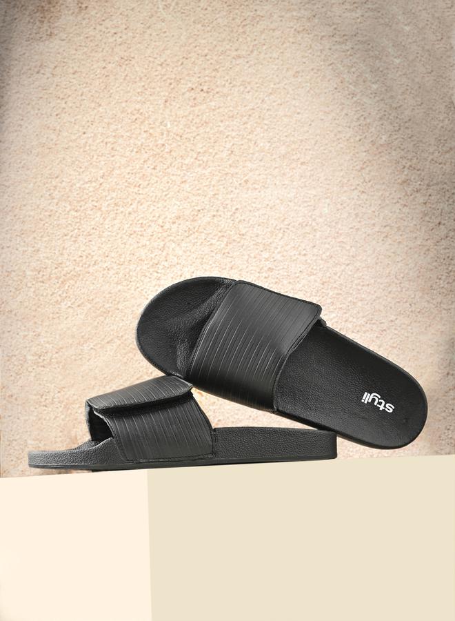 ستايلي شبشب بحزام فيلكرو عريض - Image 1