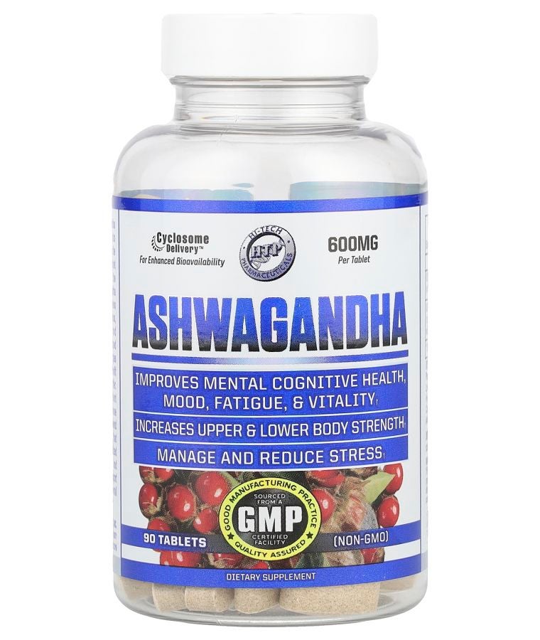 hi tech pharmaceuticals Ashwagandha 600 mg 90 Tablets