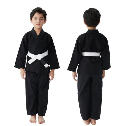 FIGHTSPIRIT Kids Brazilian Jiu Jitsu Gi Youth IBJJF Children’s BJJ Uniform Durable Pant & Jacket Belt Not Included - Image 5