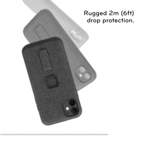 Peak Design Mobile Everyday Loop Phone Case for iPhone 13 Pro, Charcoal, With Loop, Slim Profile, 6 ft Drop Protection, Weatherproof Fabric Shell, SlimLink Connects to Peak Design Mobile Mounts & Gear - Image 3