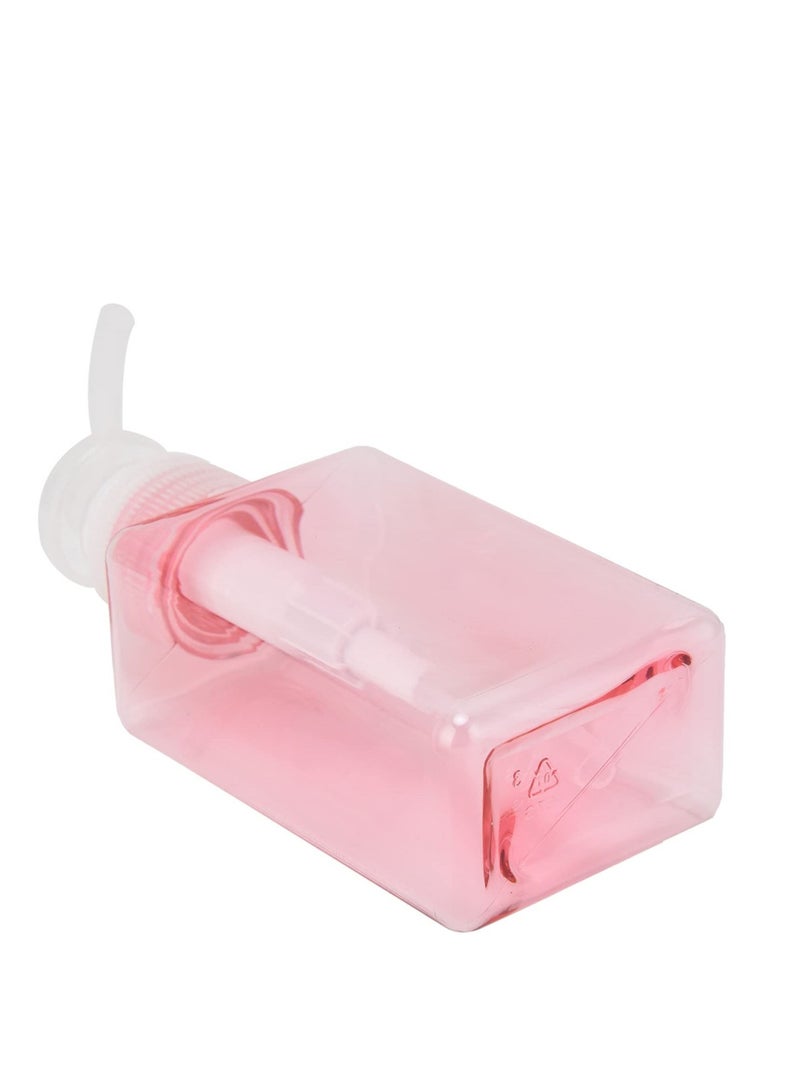 100 ML Refillable Pump Bottles Set of 3 Portable Travel Containers for Shampoo Lotion Shower Gel and Hand Soap - Image 4