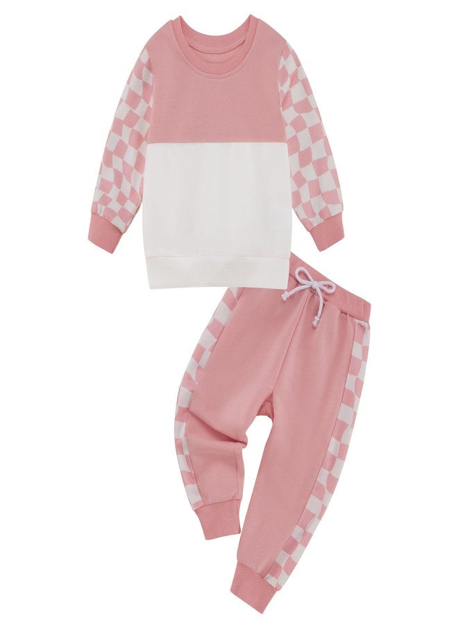 URMAGIC Toddler Baby Girl Clothes Fall Outfits Long Sleeve Sweatshirt Tops Pants Set for Girls 6 9 12 18 24 Months 2T 3T 4T - Image 1