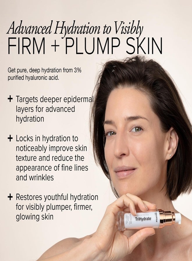 SeroVital TriHydrate - 3% Hyaluronic Acid Serum for Anti-Aging & Hydration - Plump & Firm Skin in 28 Days - Image 2