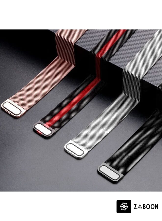 Zaboon Honor Watch GS 3 22mm Milan Chain Metal Watch Band - Image 3