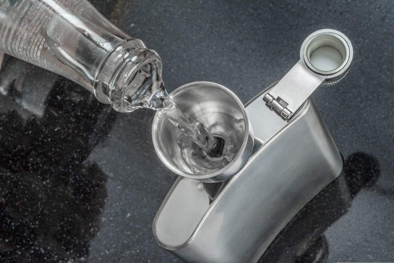 SE قمع من الفولاذ المقاوم للصدأ SE للزجاجات والزجاجات الصغيرة، قمع مشروبات فولاذي صغير لملء زجاجة المشروبات، لنقل الزيت، العصير، الحليب - HQ93 - Image 2