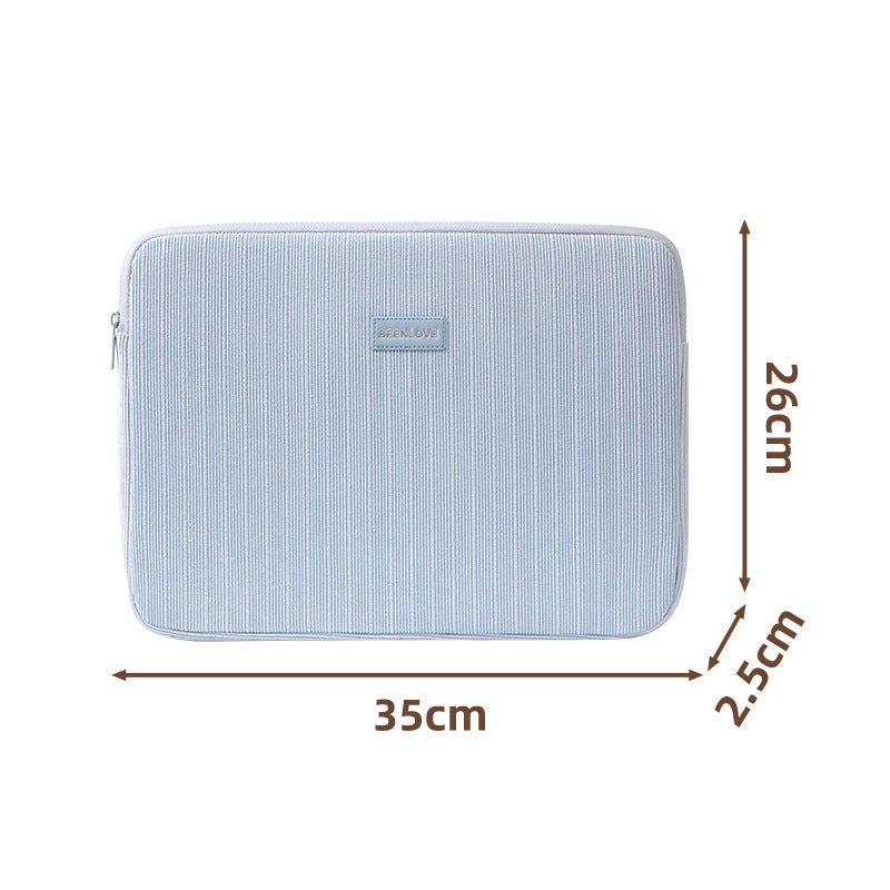 New Laptop Sleeve Notebook Protective Cover Velvet 14inch / 15.6inch Laptop Sleeve - Image 1