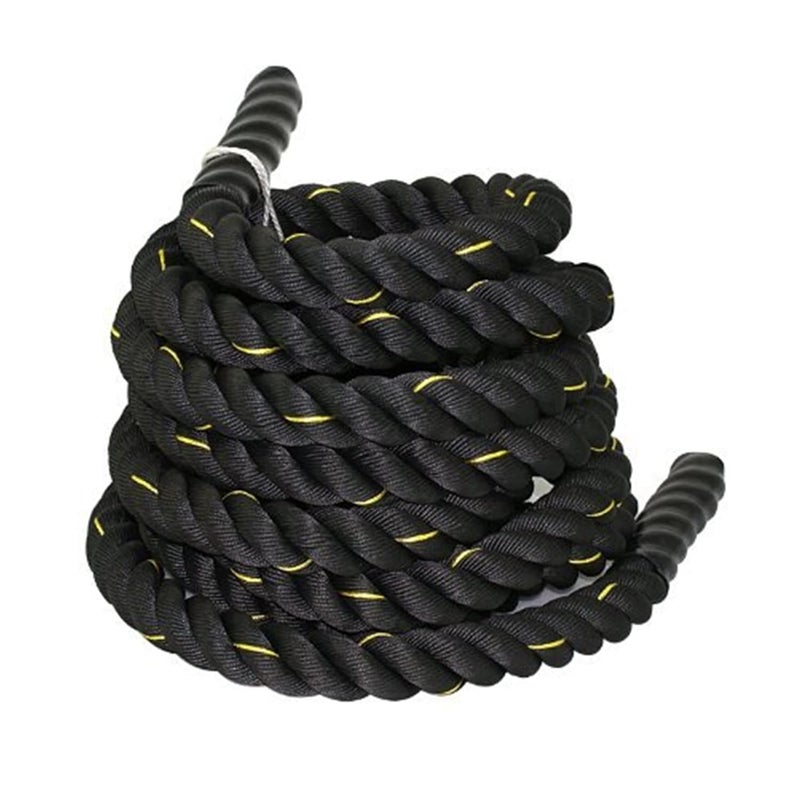 Derovan 15 Meter Professional Heavy‑Duty Poly‑Dacron Battle Rope – Wear‑Resistant 1.5‑Inch Thick Trainer Rope for CrossFit, Gym & Full‑Body Workouts - Image 1