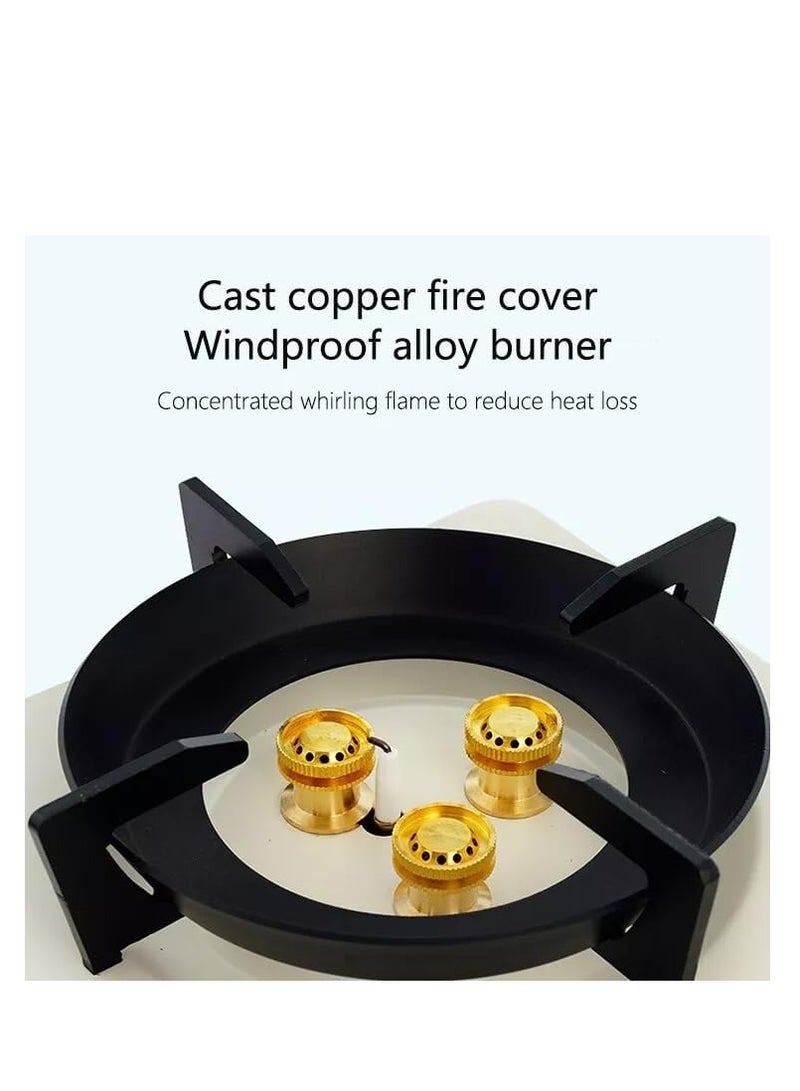 GO2CAMPS Premium Portable High-Flame Butane Camping Stove Kit with Auto Ignition, Durable Carry Case & 4 Included Fuel Canisters – Complete Outdoor Cooking Solution for Camping, Hiking, Backpacking, Picnics & Emergency Preparedness - Image 4