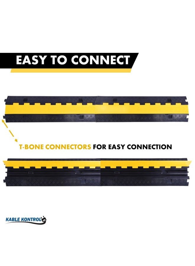 Kable Kontrol Heavy Duty Rubber Cable Protector (2CHANNEL) - Image 4