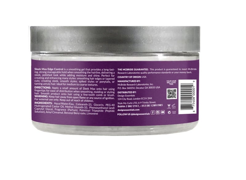 Design Essentials Sleek Max Edge Control, for Smooth All Day Hold and Style, 3.7oz. - Image 2