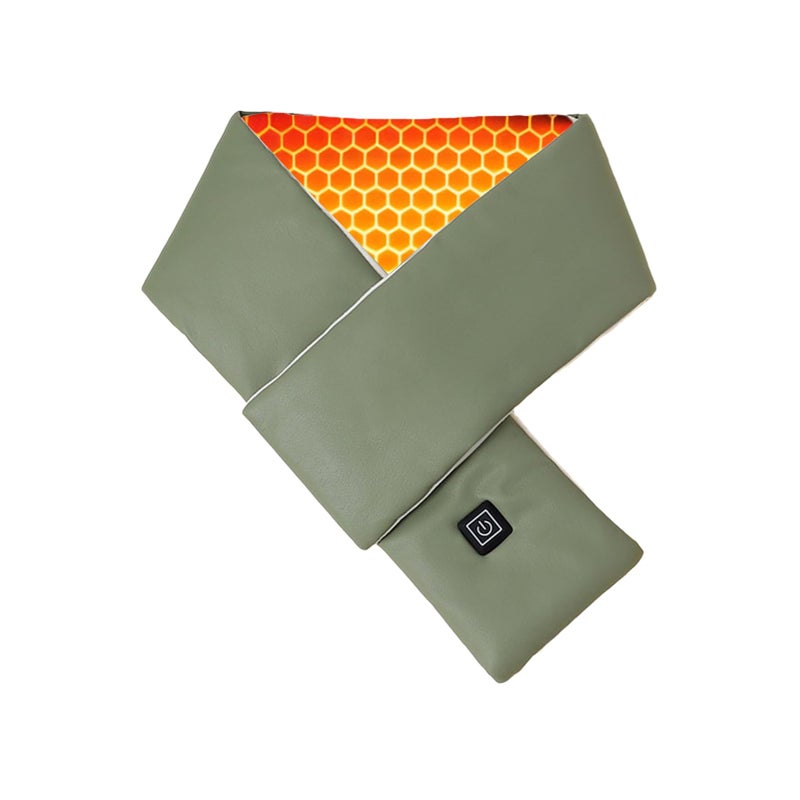 Electric Heated Scarf 3 Temperature Neck Warmer for Men Women Cold Weather Outdoor Indoor - Image 2