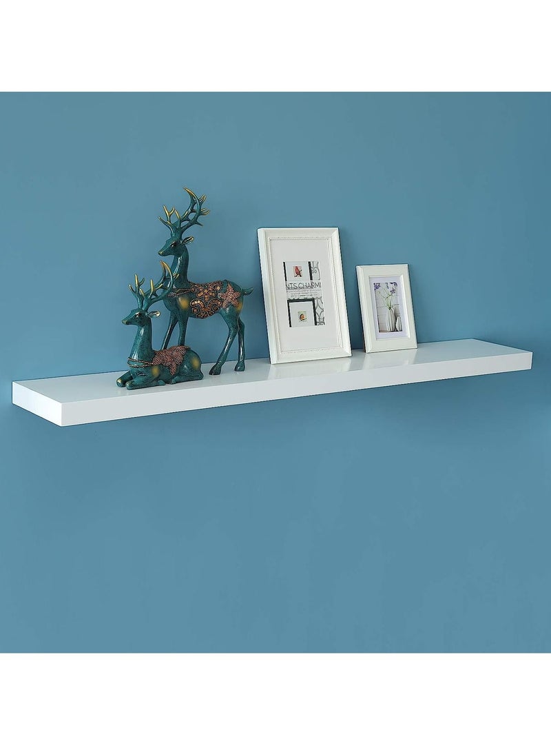 DubaiGallery White Floating Shelf - New Chicago Floating Shelf is the improved edition of the Chicago Floating Shelf, it can also be called "Chicago Floating Shelf" because this series is only white  - Image 1