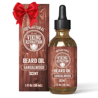 Viking Revolution Sandalwood Beard Oil for Men - Natural Mens Beard Oil with Argan Oil and Jojoba Oil - Beard Softener, Strengthens and Moisturizes - Beard Conditioner for Men (Sandalwood, 1 Pack) - pzsku/Z762BC7400366C6A2287DZ/45/_/1742409404/603840e3-666a-4423-959e-a6bfda9caabf