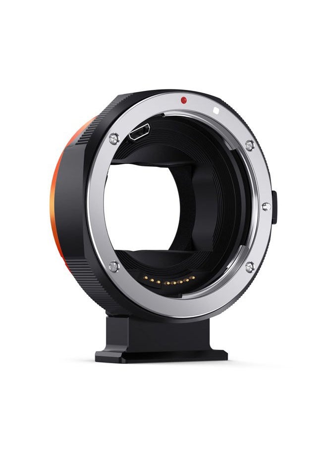K&F Concept EF/EF-S to E Electronic Lens Adapter, K&F Concept Auto Focus Lens Mount Adapter Ring Compatible for Canon EF EF-S Mount Lens to Sony E Mount Cameras  - Image 1