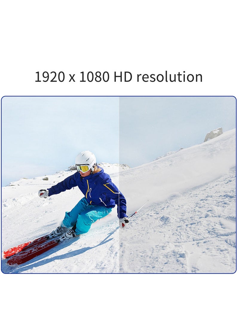 Generic - Mini HD Sports DV Camera Portable with Motion Detection Wide Angle for Home and Office Support 32GB(Max.) TF Card - Image 1