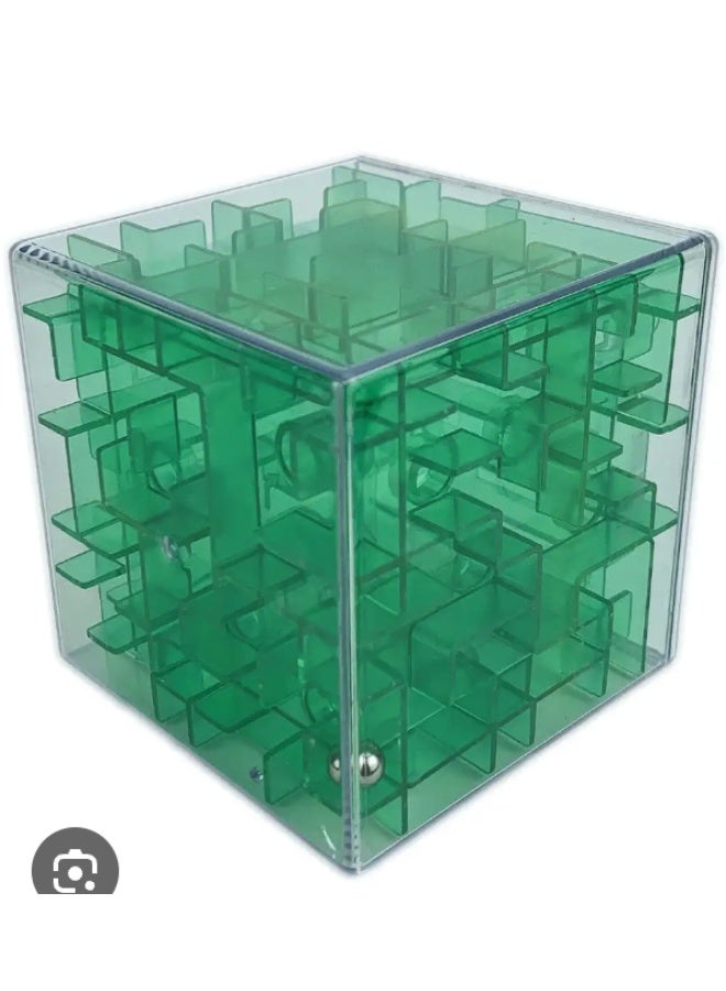 Cube Maze 3D Puzzle Three-dimensional Puzzle Challenge Game Suitable for Children and Adults - Image 1