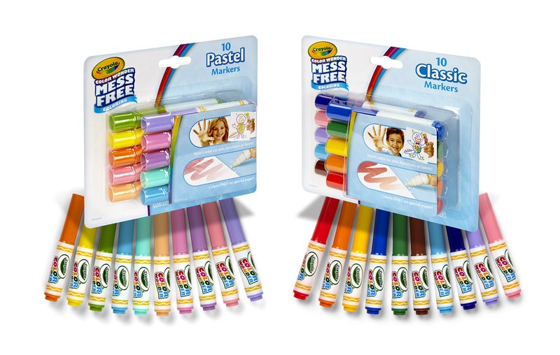 Crayola Color Wonder Markers, Mess Free Coloring, Classic & Pastel Colors (20 Count) (2 Pack ) - Image 4