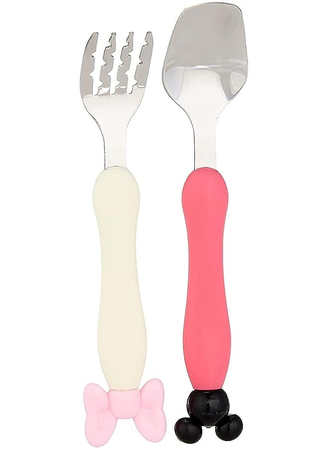 vesus - Set Children Stainless Steel Flatware Set Kids Dinner Utensils Toddler Portable Dinneware Set Cutlery Set For Kid With Spoon Fork And Travel Case - Image 1