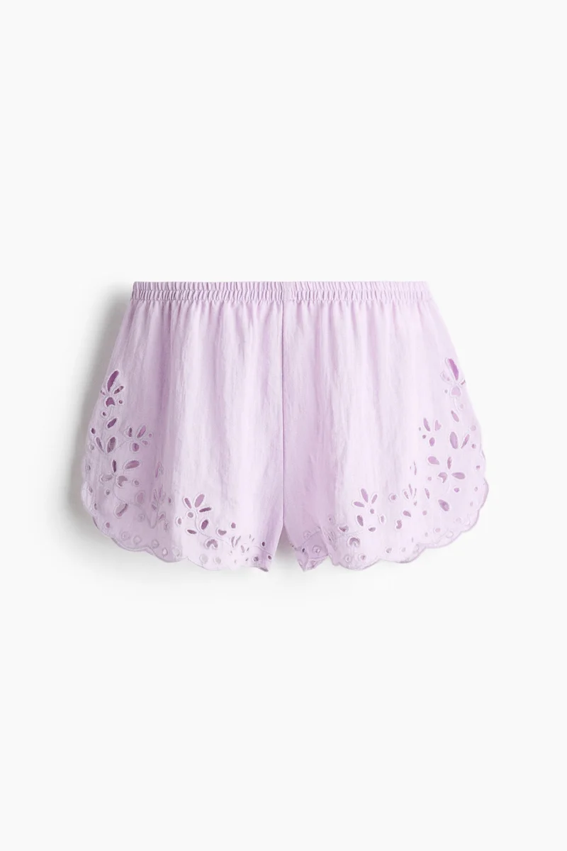 H&M Broderie anglaise shorts