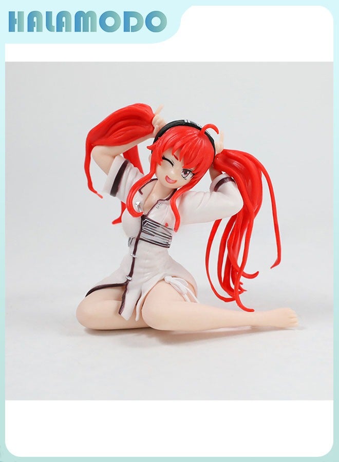 Mushoku Tensei Anime Figurine Model of Sitting Beautiful Girl Magician Alice from Another World, an Excellent Decoration for Both Car Dashboards and Desktops 10 cm - Image 1